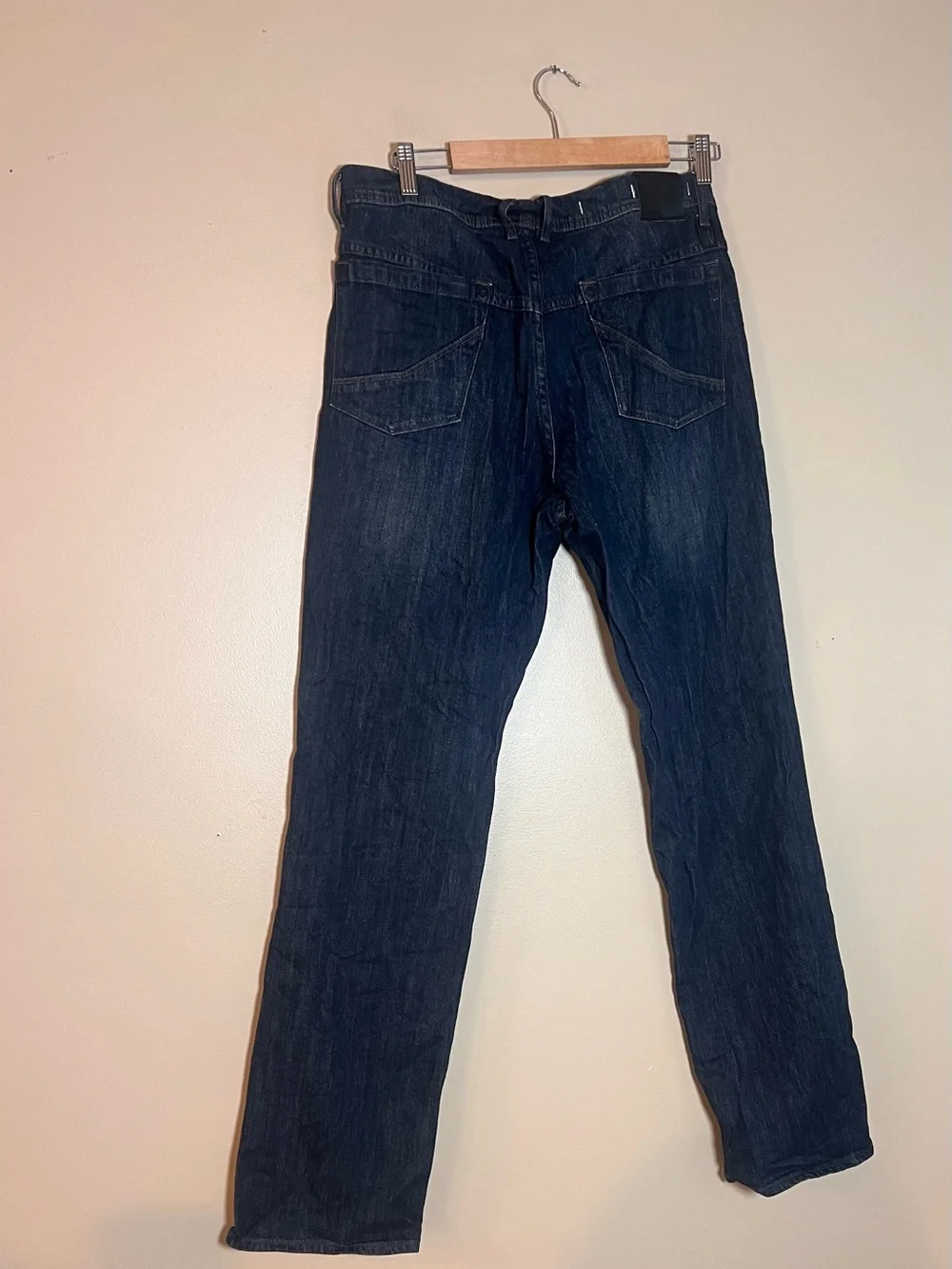 Empyre Skeletor Skinny Fit Denim Jeans Men’s Size 34x32 Dark Wash